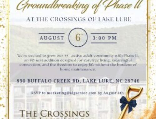 Groundbreaking Set for The Crossings of Lake Lure